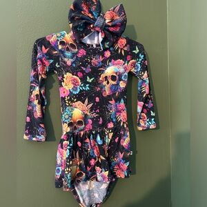 Frida Skuhlo dress + biggie bow